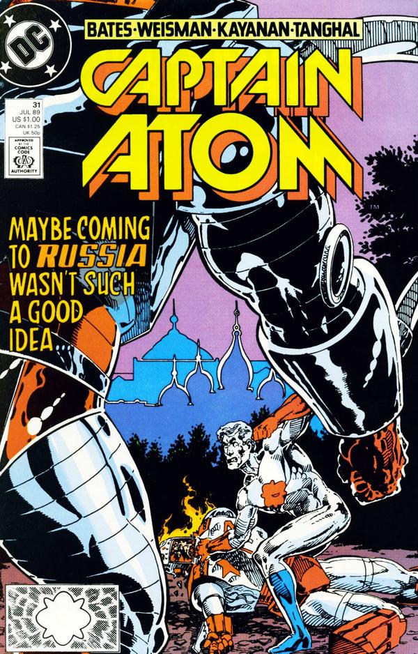 Captain Atom #31 cover