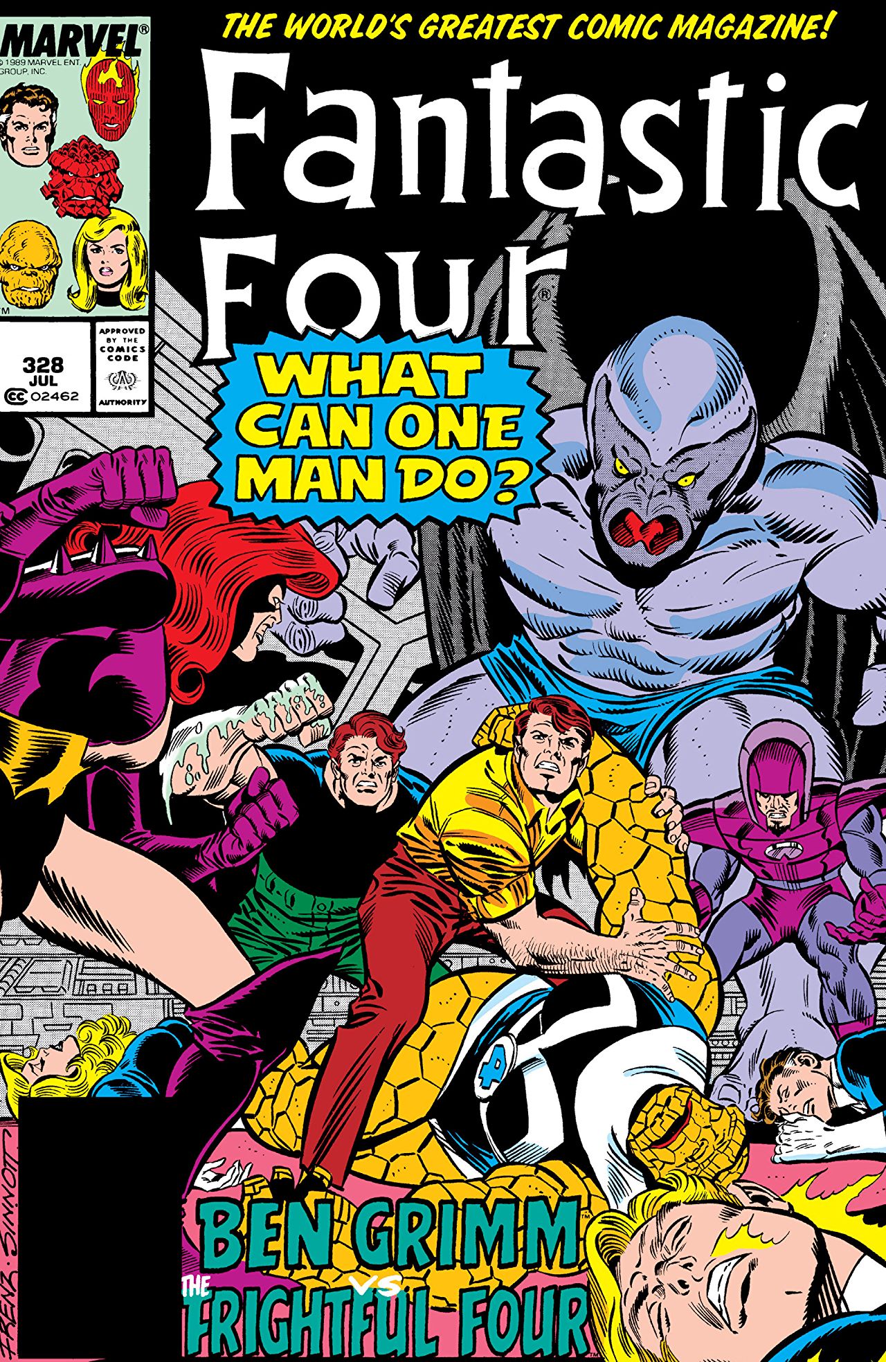 Fantastic Four #328 cover