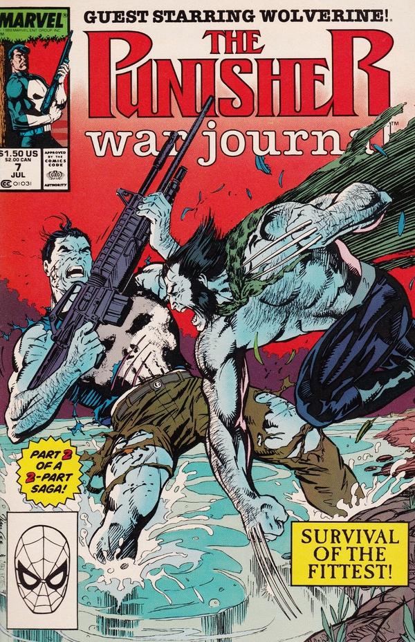 The Punisher War Journal #7 cover