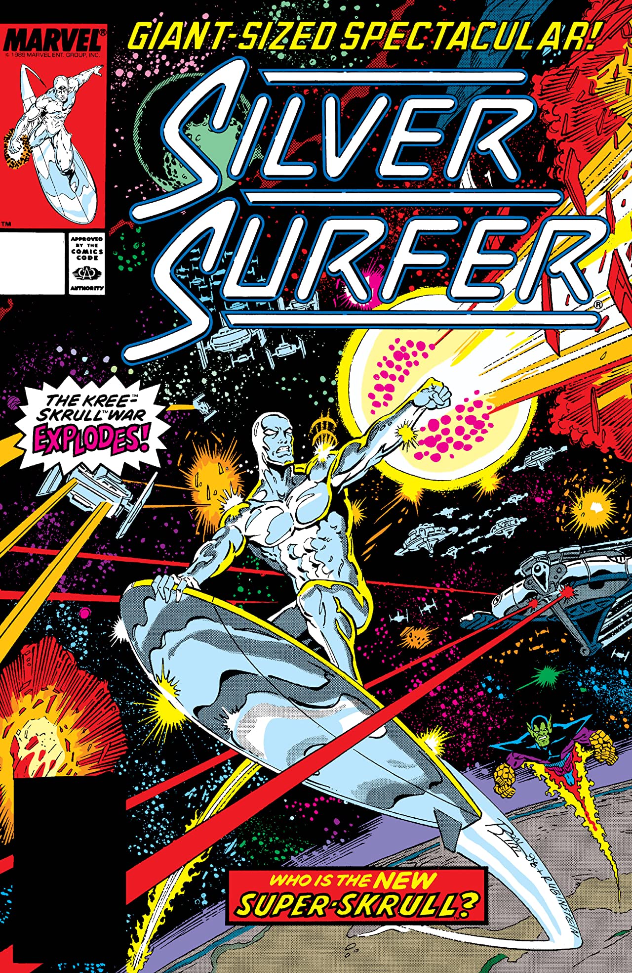 Silver Surfer #25 cover
