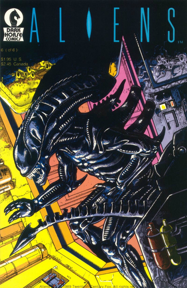 Aliens #6 cover
