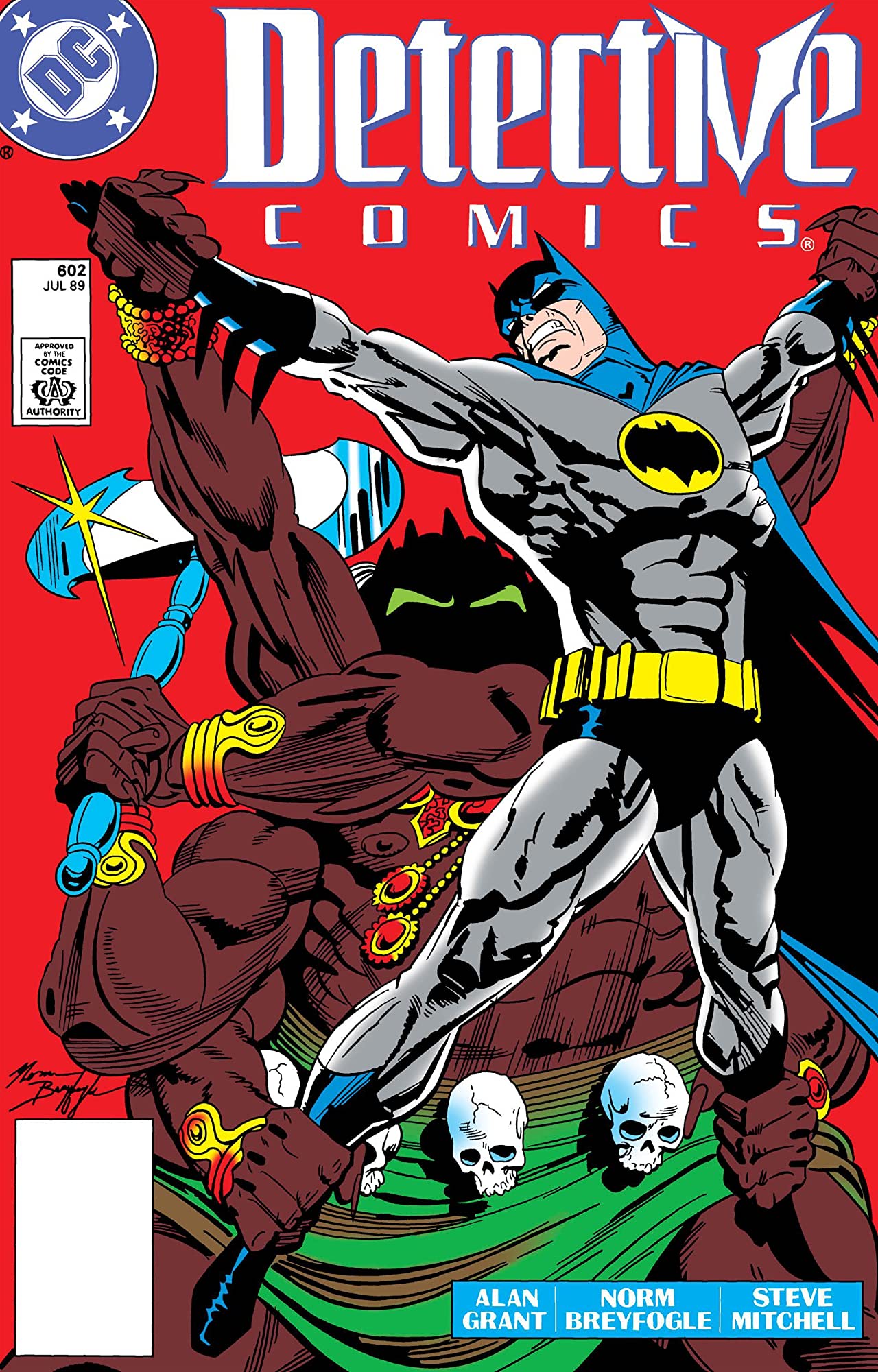 Detective Comics #602 cover