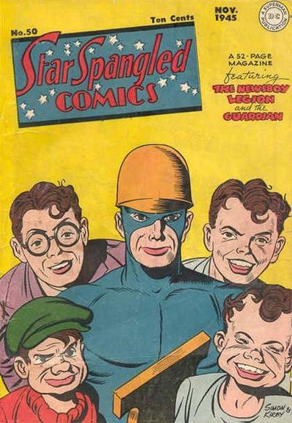 Star Spangled Comics #50 cover