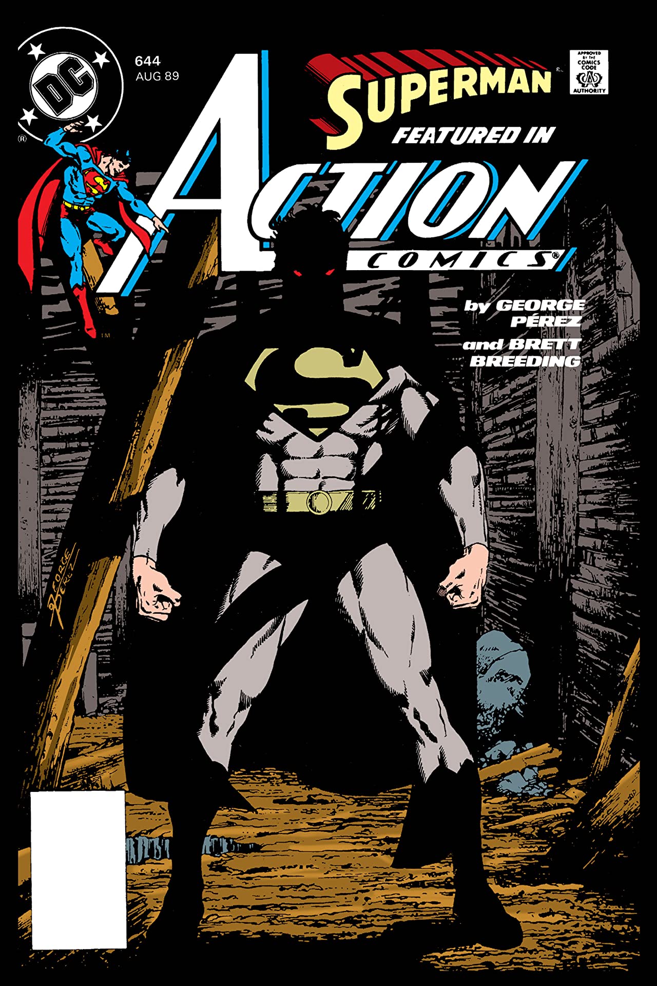 Action Comics #644 cover