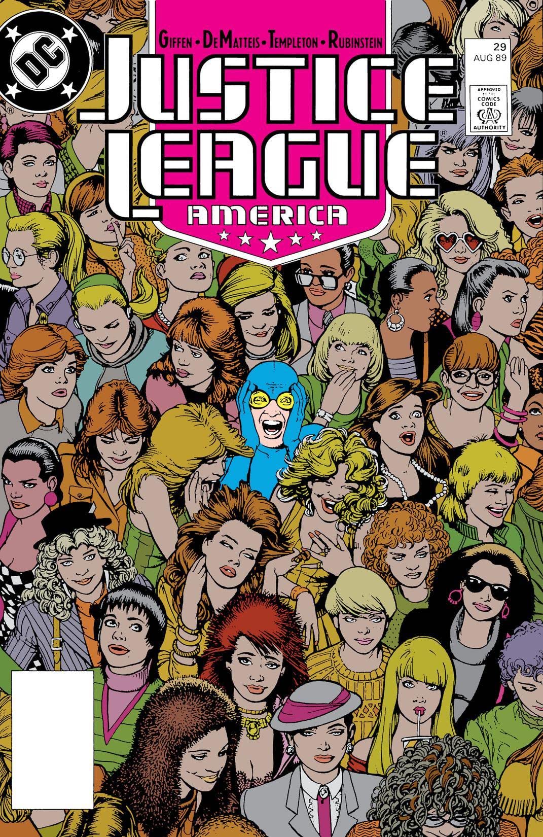 Justice League America #29 cover