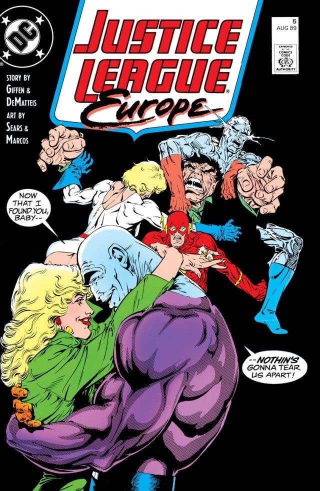 Justice League Europe #5 cover