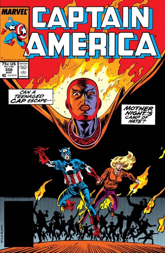 Captain America #356 cover