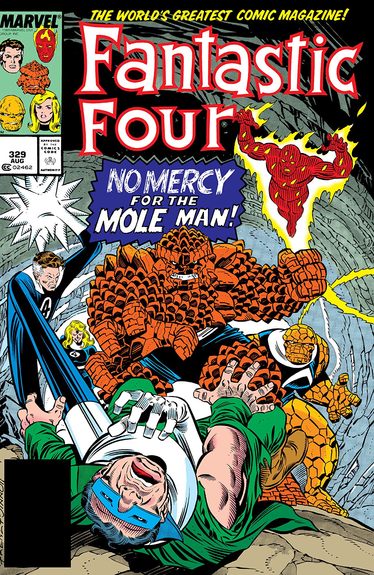 Fantastic Four #329 cover