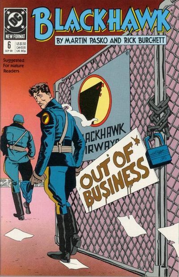 Blackhawk #6 cover