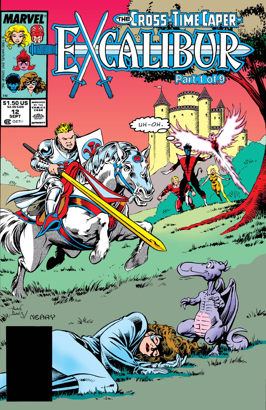 Excalibur #12 cover