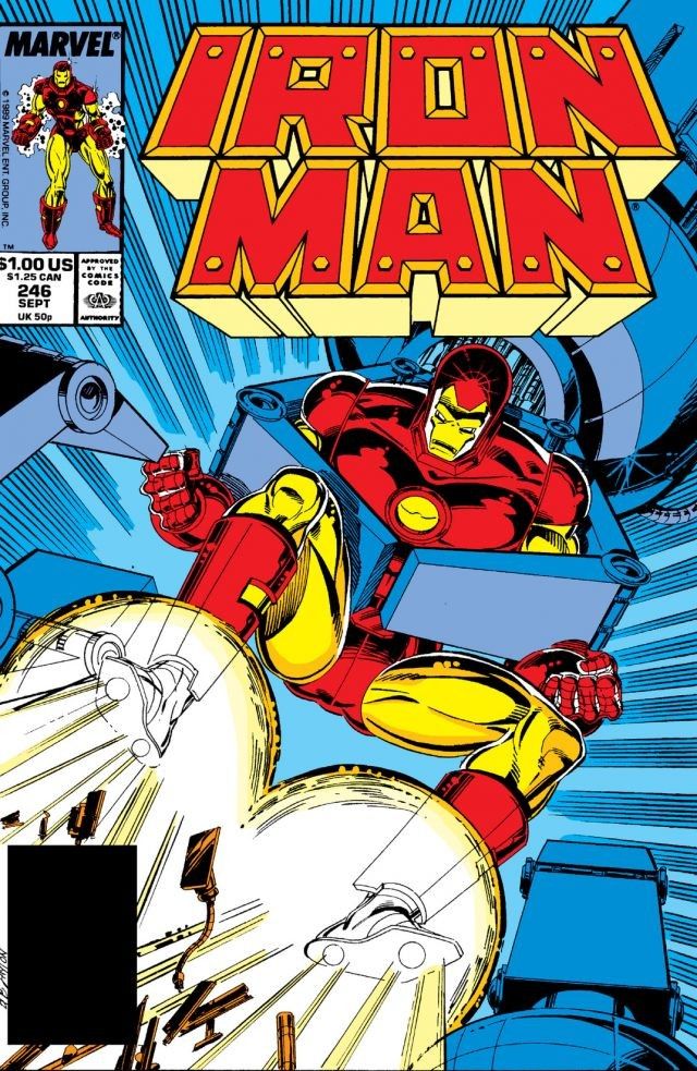 Iron Man #246 cover