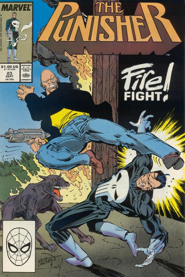 The Punisher #23 cover