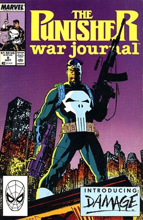 The Punisher War Journal #8 cover