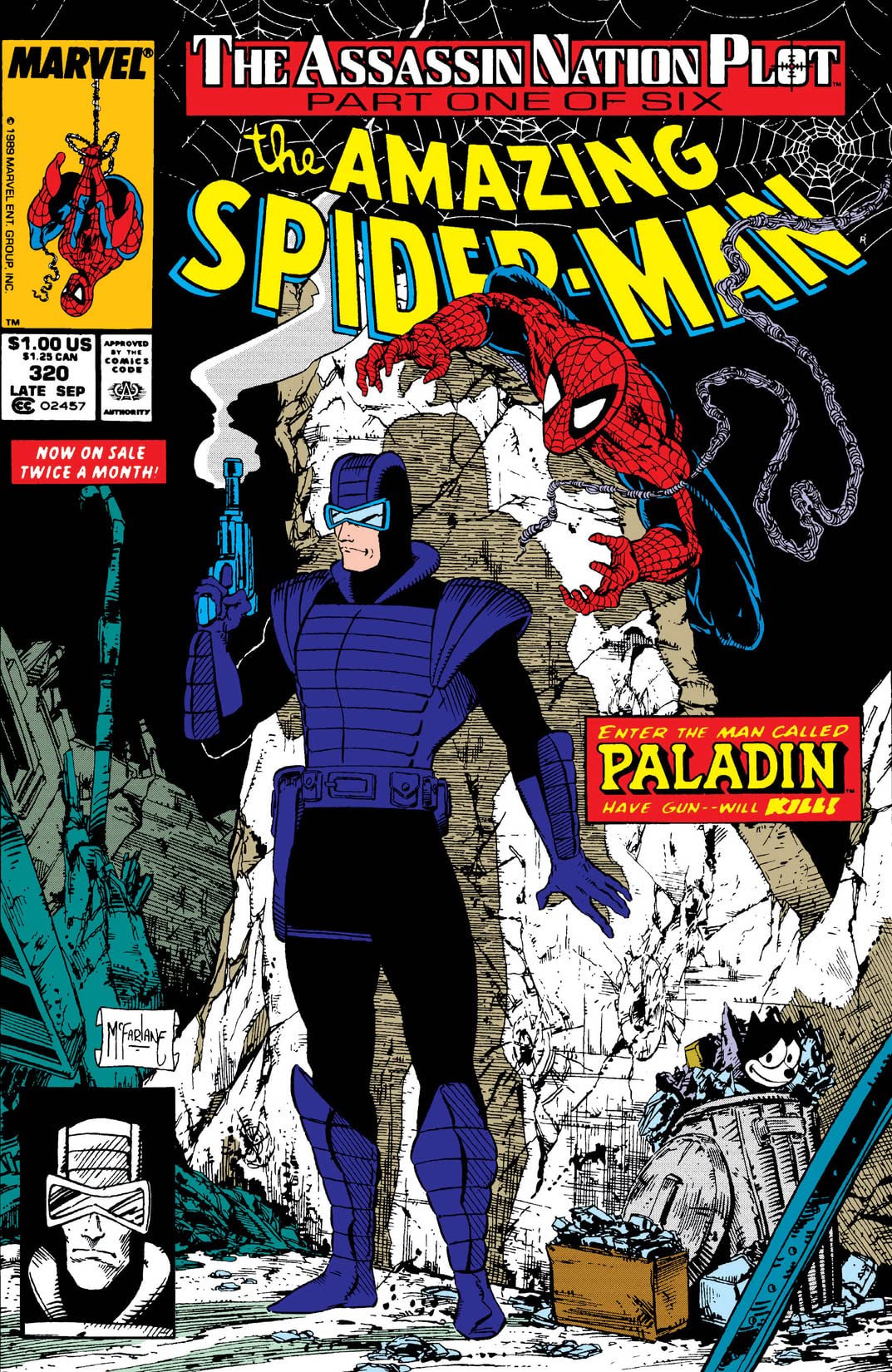 The Amazing Spider-Man #320 cover