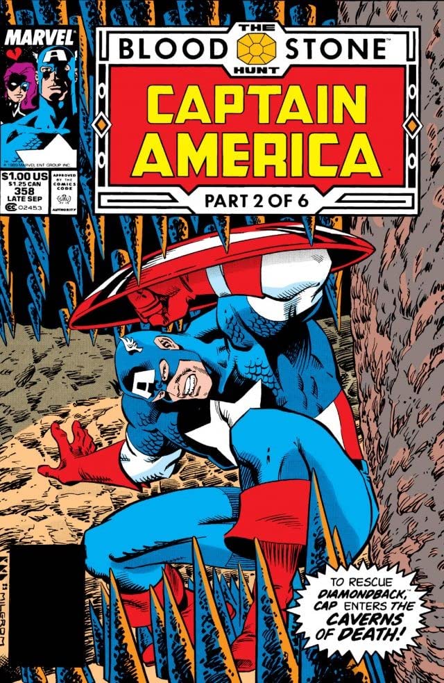 Captain America #358 cover
