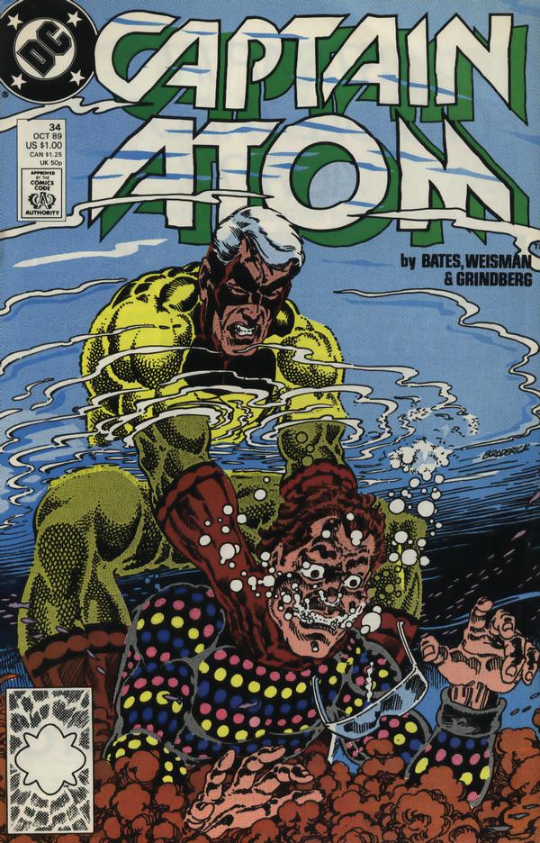 Captain Atom #34 cover