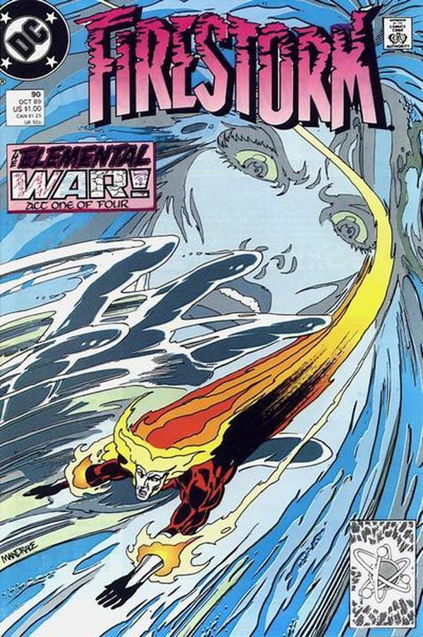 Firestorm the Nuclear Man #90 cover