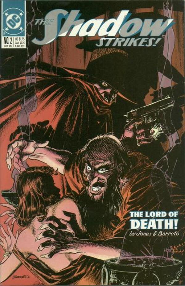 The Shadow Strikes #2 cover