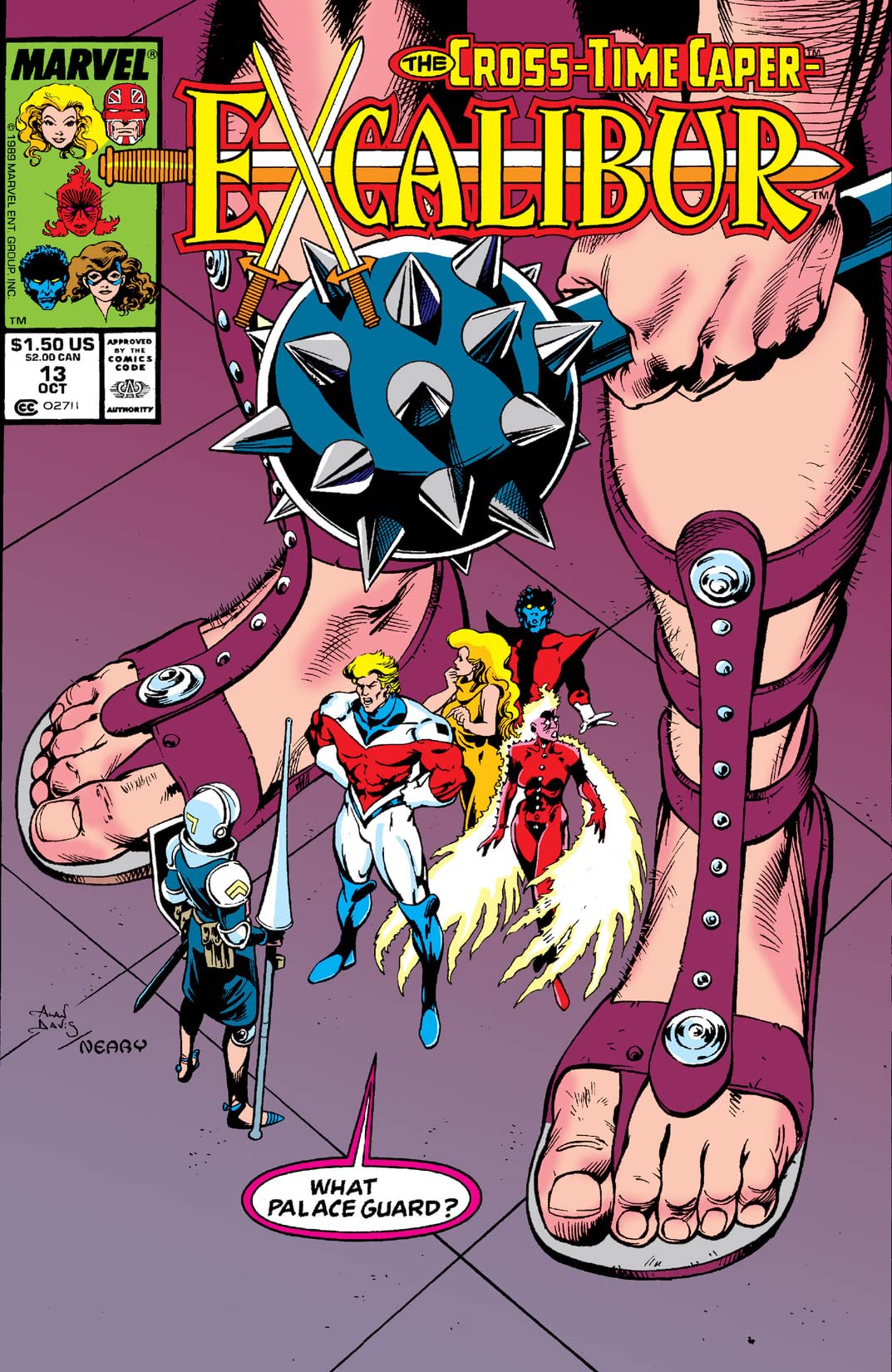 Excalibur #13 cover