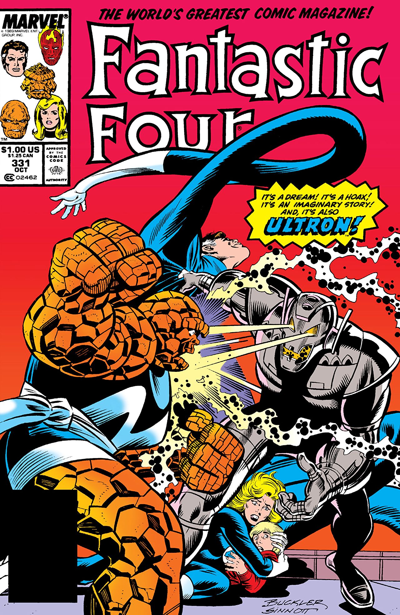 Fantastic Four #331 cover