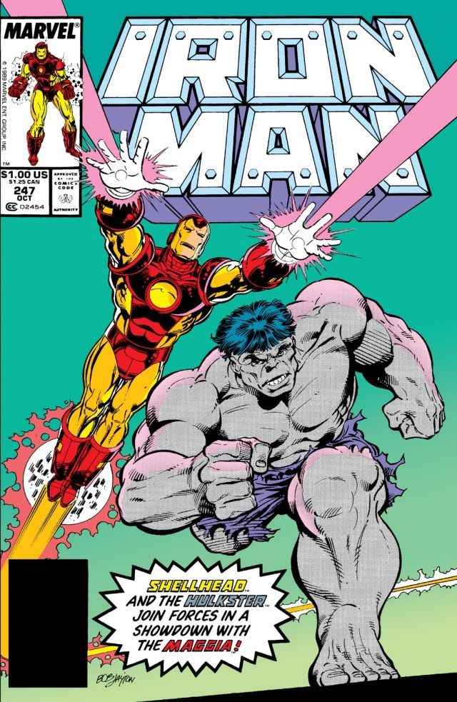 Iron Man #247 cover