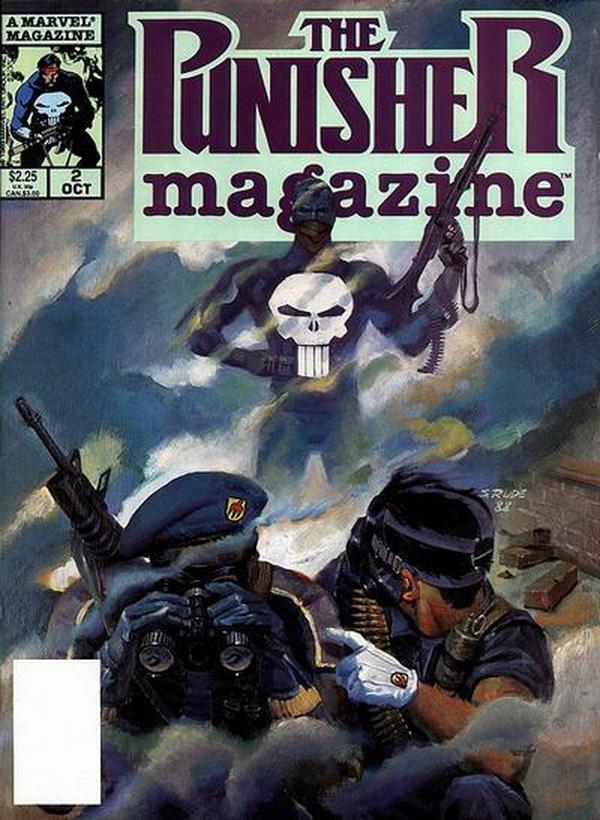 The Punisher Magazine #2 cover