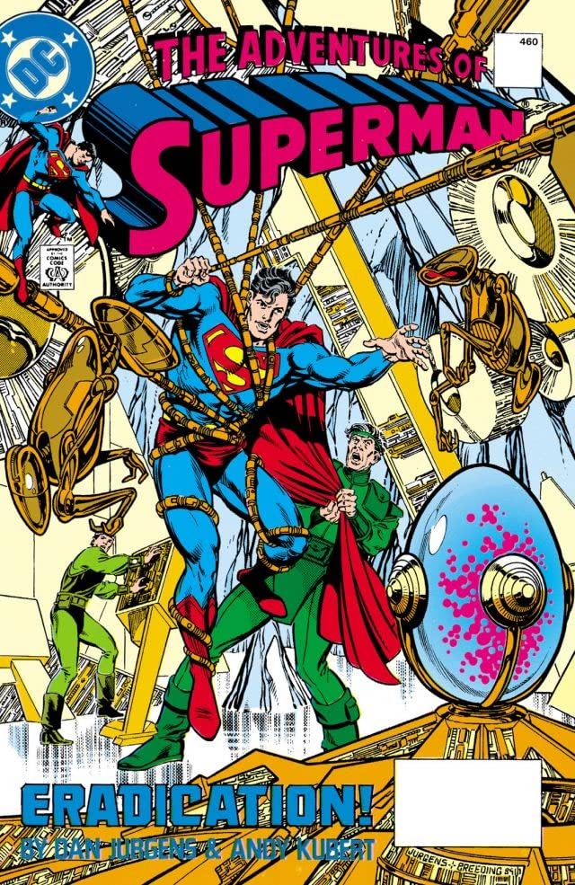 Adventures of Superman #460 cover