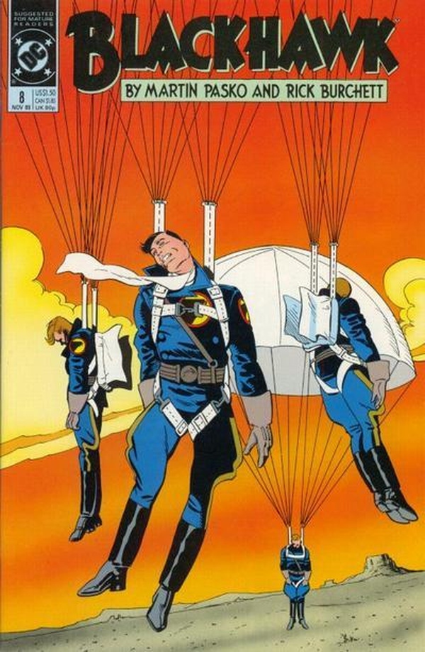 Blackhawk #8 cover