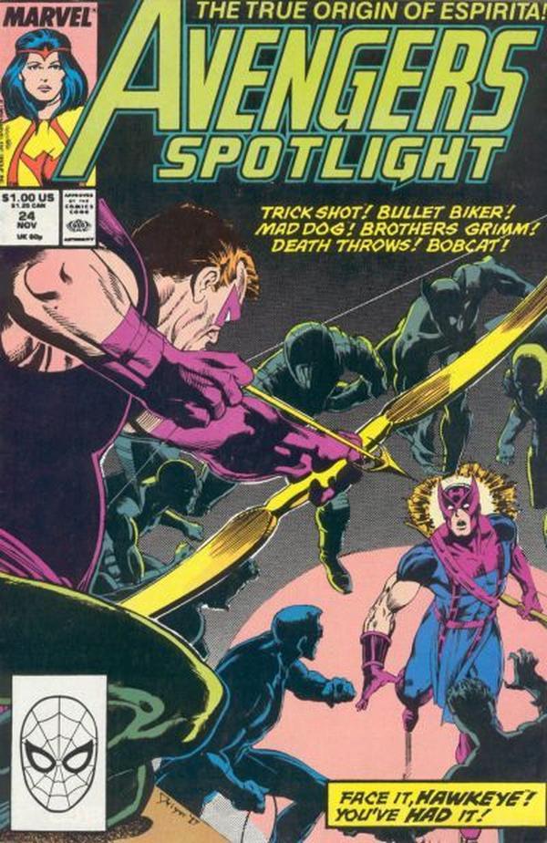 Avengers Spotlight #24 cover