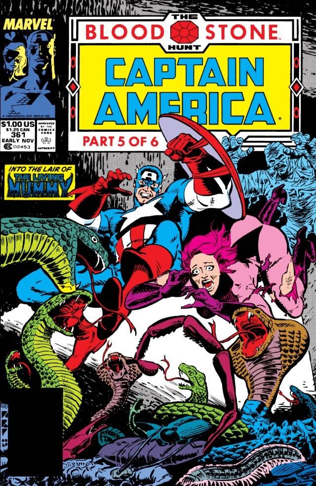 Captain America #361 cover