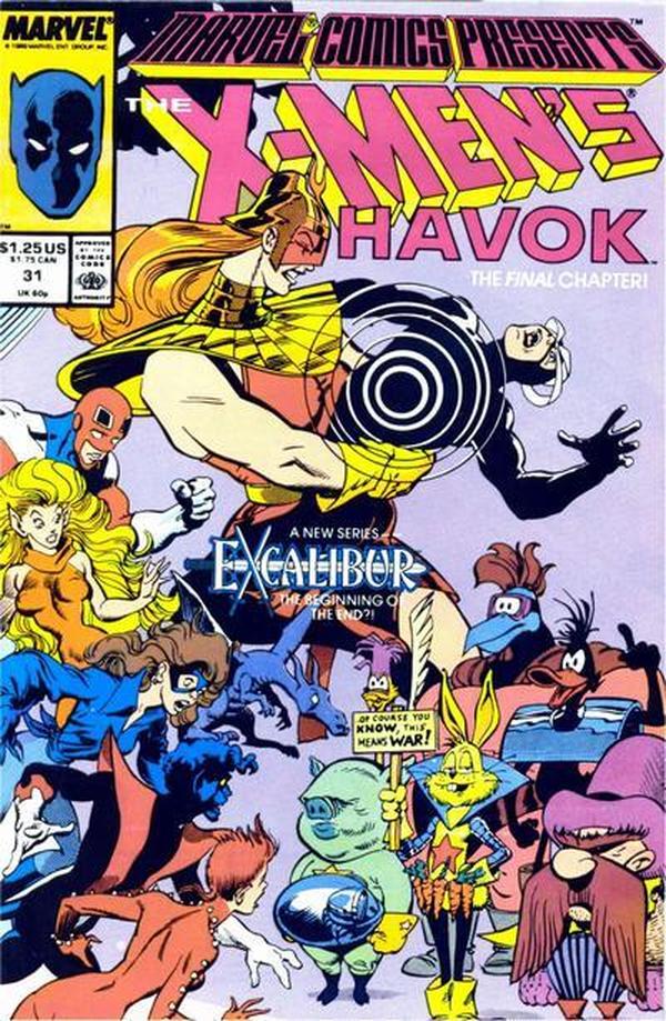 Marvel Comics Presents #31 cover