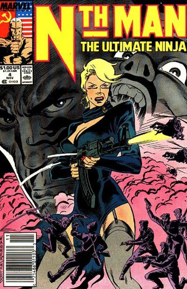 Nth Man the Ultimate Ninja #4 cover
