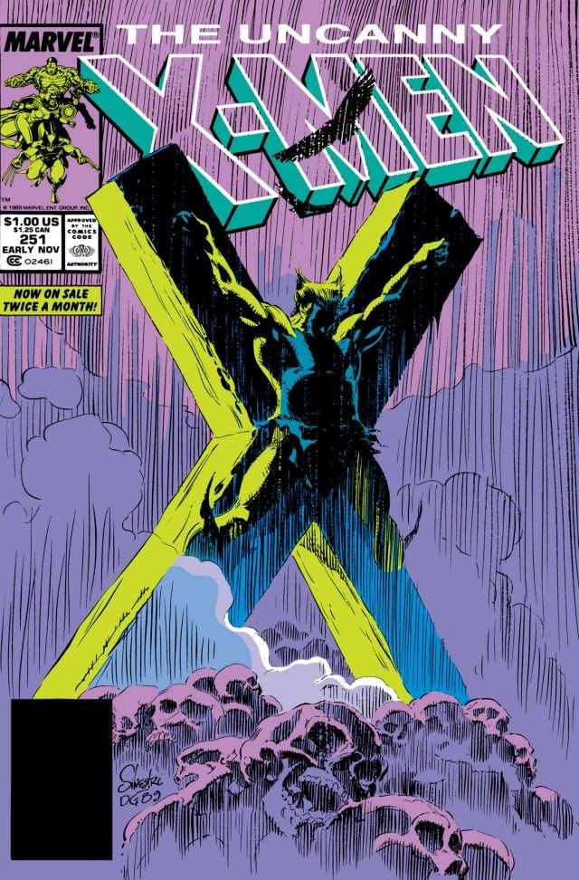 The Uncanny X-Men #251 cover