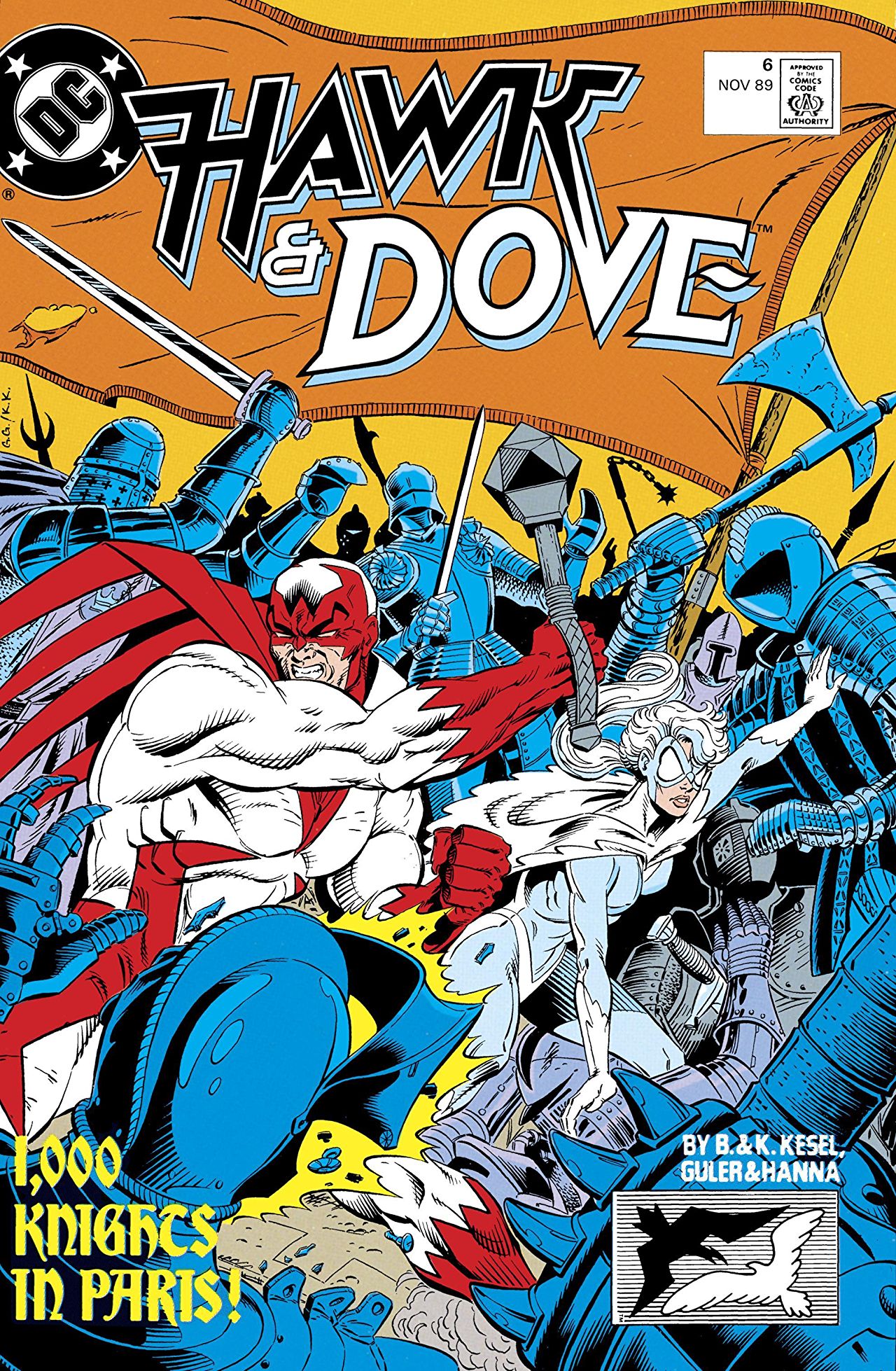 Hawk and Dove #6 cover