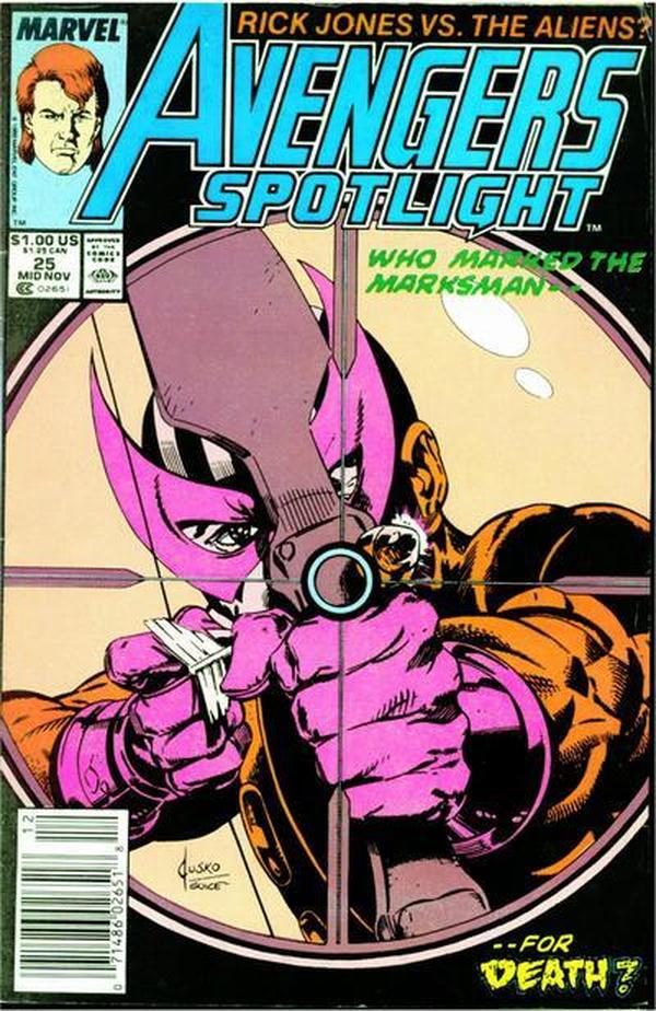 Avengers Spotlight #25 cover