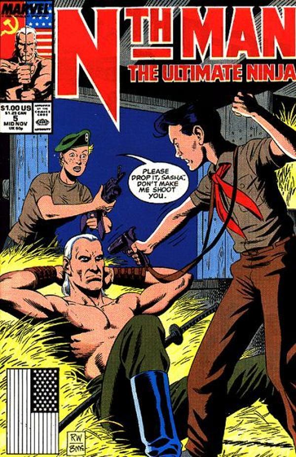 Nth Man the Ultimate Ninja #5 cover