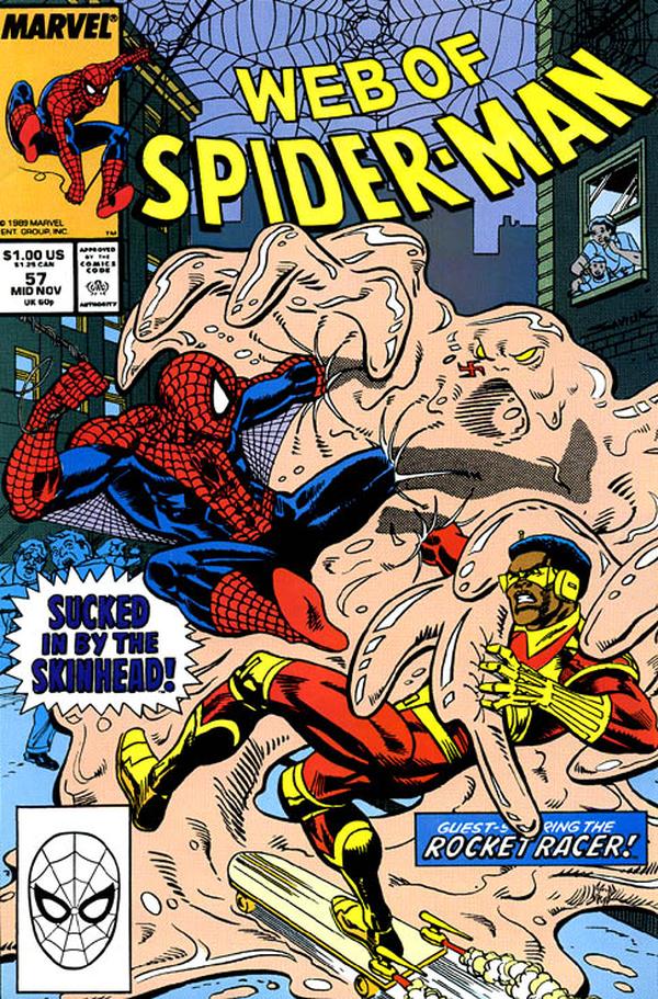 Web of Spider-Man #57 cover