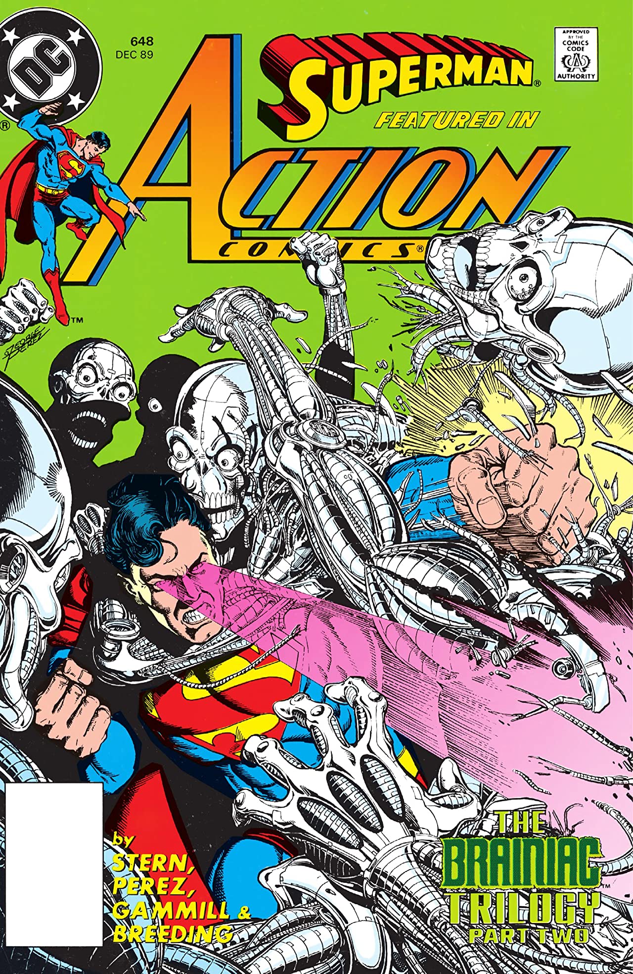 Action Comics #648 cover