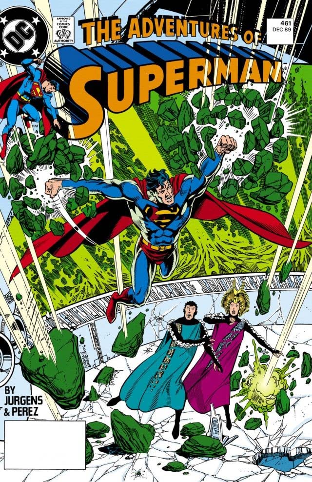 Adventures of Superman #461 cover