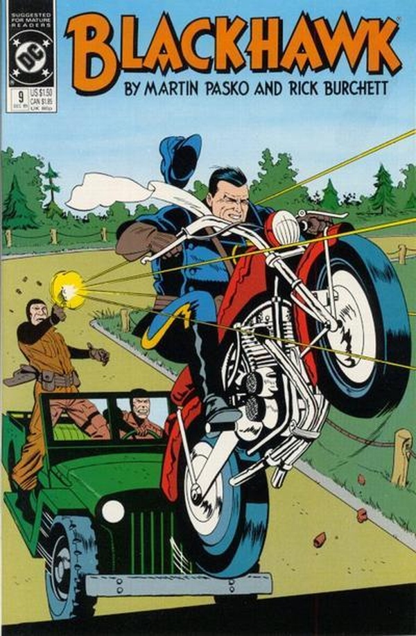 Blackhawk #9 cover