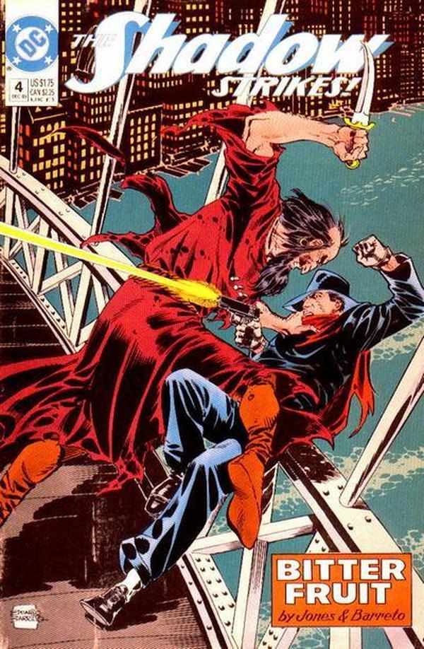 The Shadow Strikes #4 cover