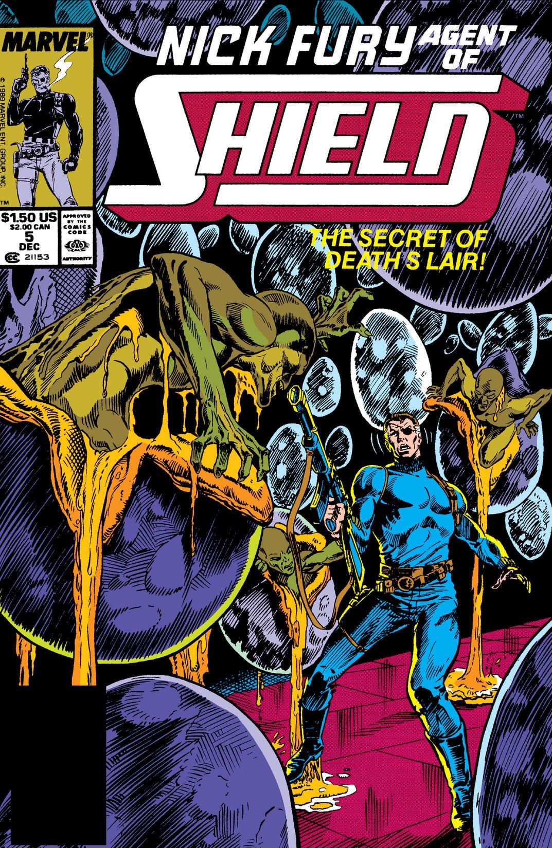 Nick Fury, Agent of S.H.I.E.L.D. #5 cover