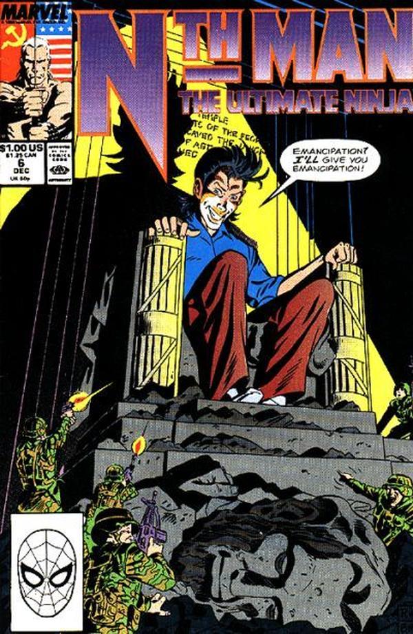 Nth Man the Ultimate Ninja #6 cover
