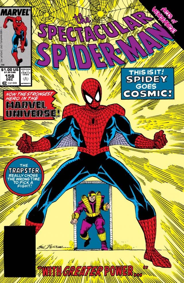 The Spectacular Spider-Man #158 cover
