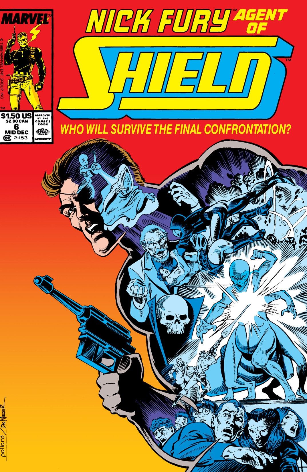 Nick Fury, Agent of S.H.I.E.L.D. #6 cover