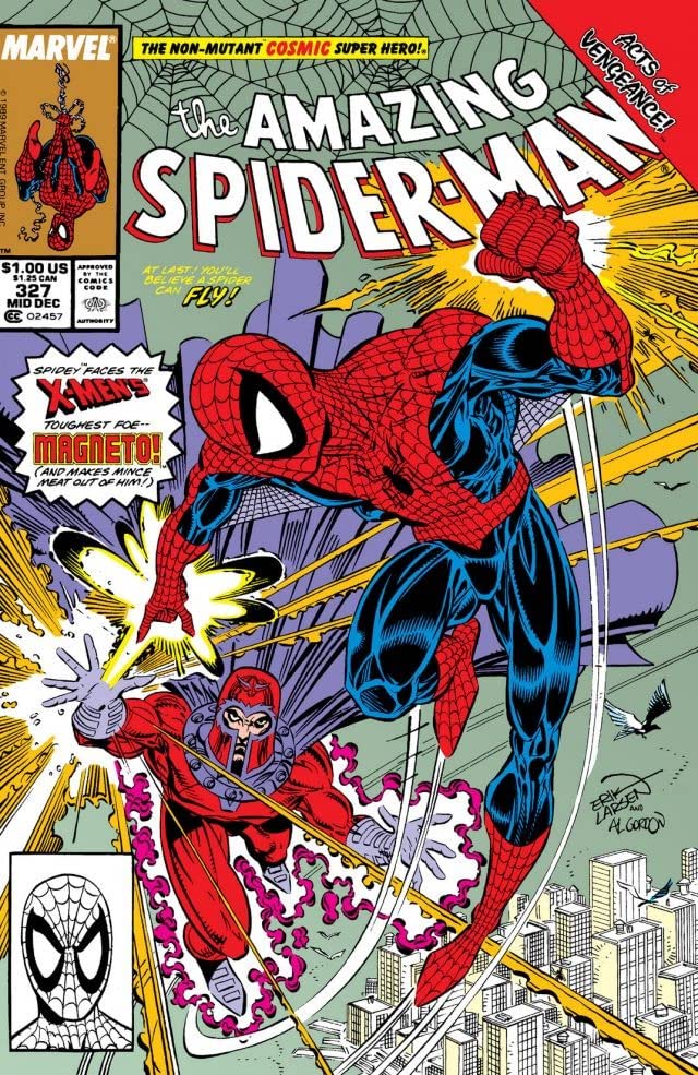 The Amazing Spider-Man #327 cover