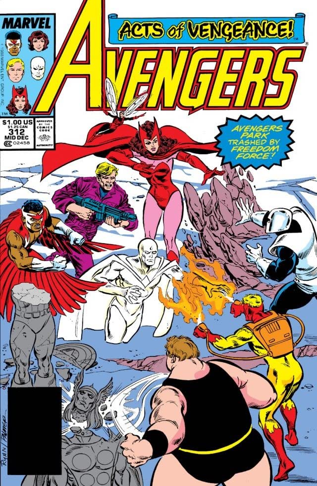 The Avengers #312 cover