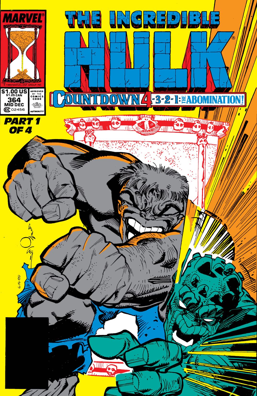 The Incredible Hulk #364 cover