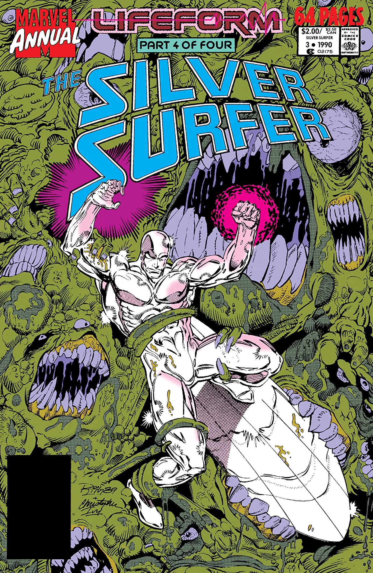 Silver Surfer Annual #3 cover