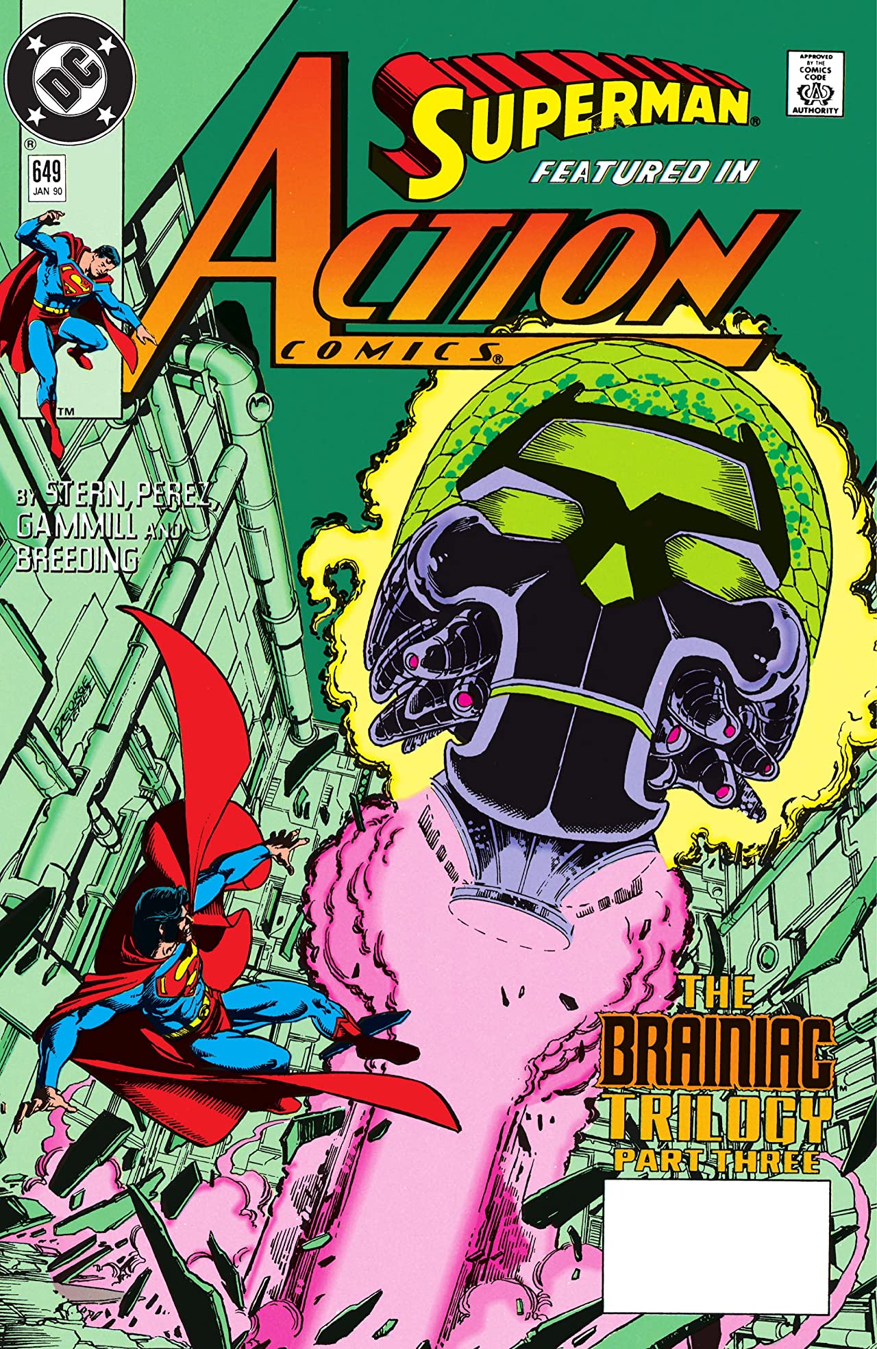Action Comics #649 cover